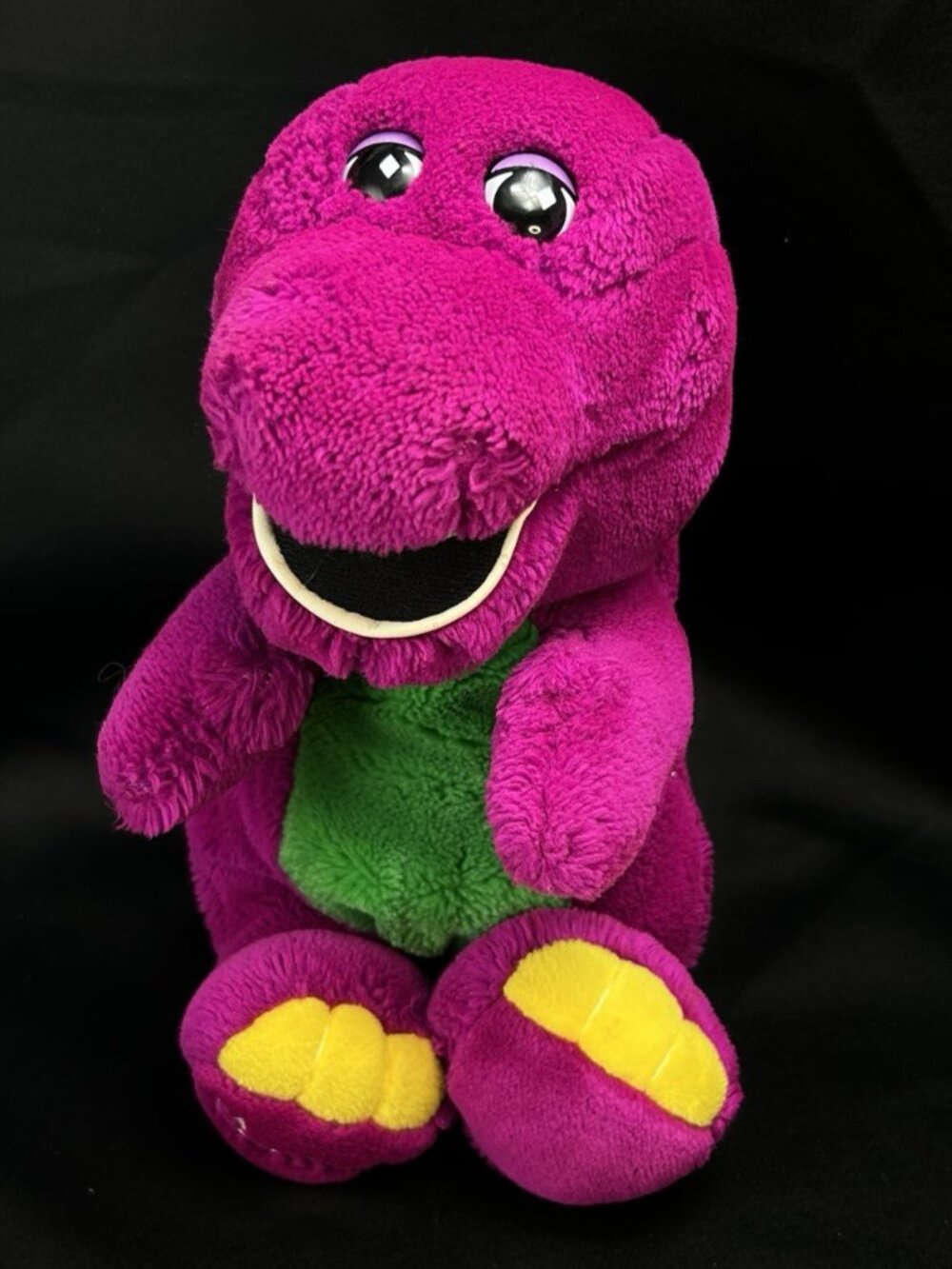 Vintage 1992 Barney The Purple Dinosaur 14" Plush Lyons Group Barney & Friends